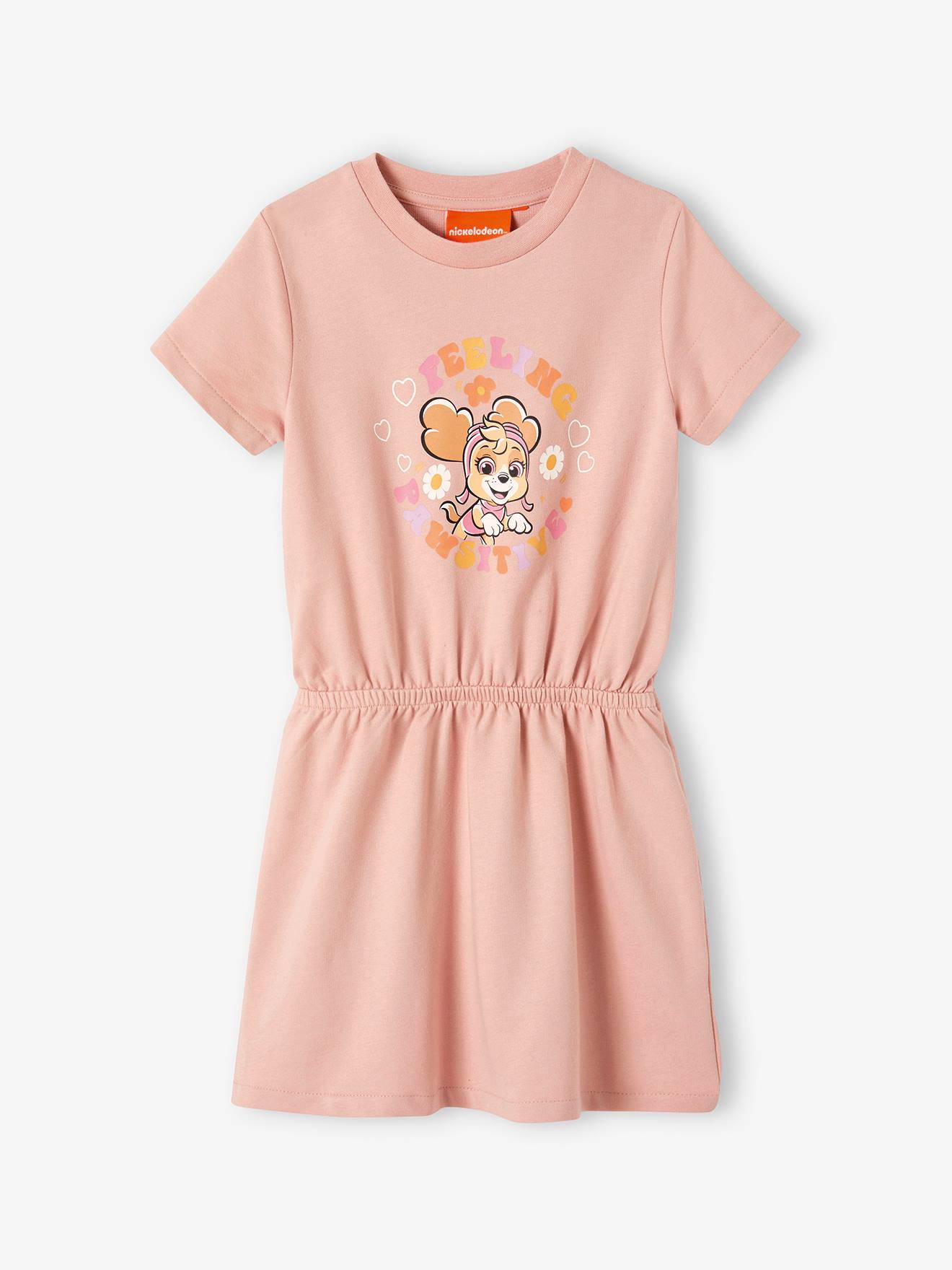 Paw Patrol Kinder Sweatkleid PAW PATROL - pudrig rosa