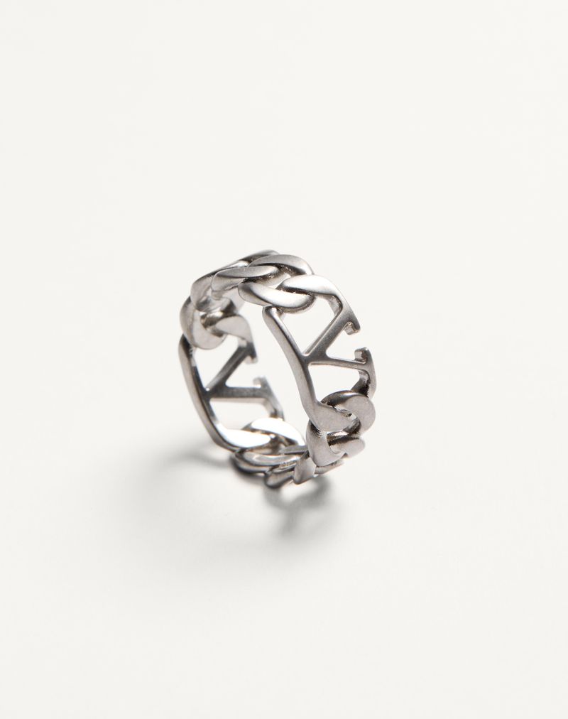 VLogo Signature metalen ring