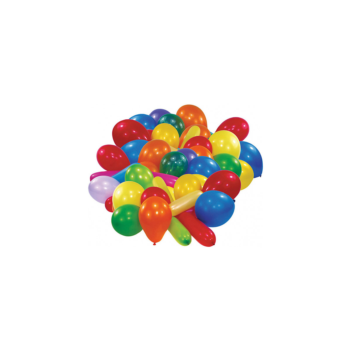 Ballons sortiert, 50 Stück