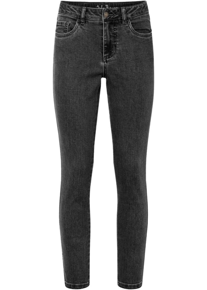 Stretch-Jeans, Skinny, knöchelfrei