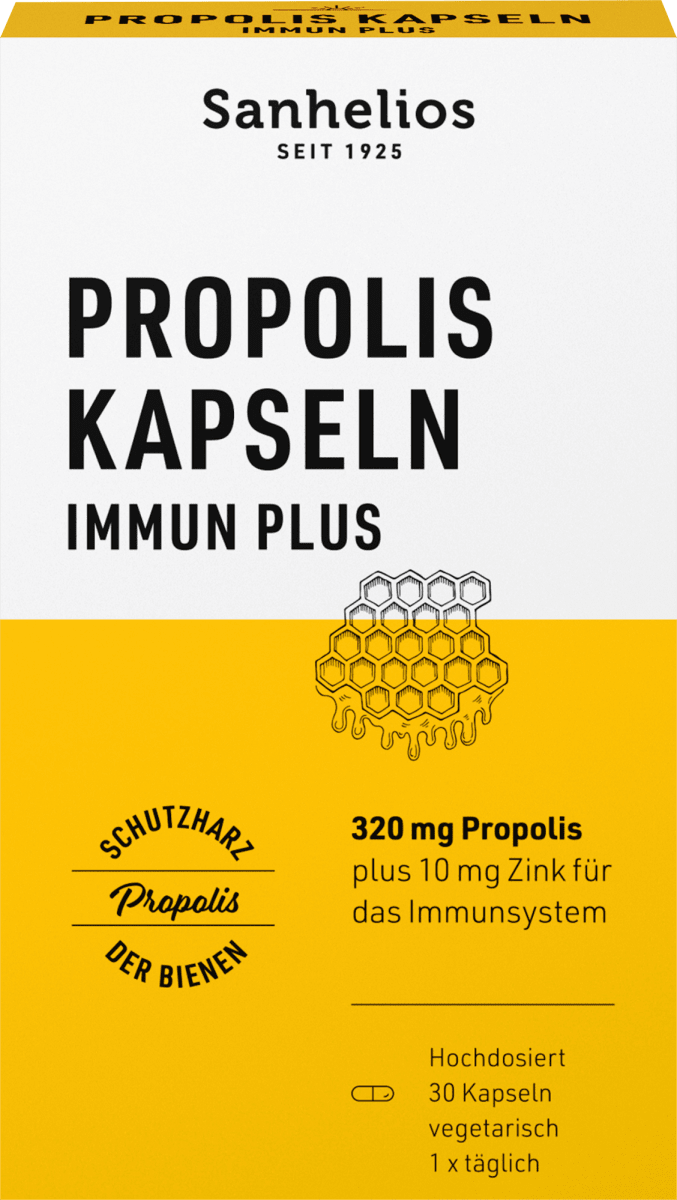 Propolis Kapseln Immun Plus 30 St, 10,5 g