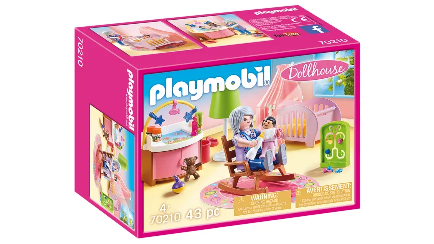 PLAYMOBIL 70210 - Dollhouse - Babyzimmer