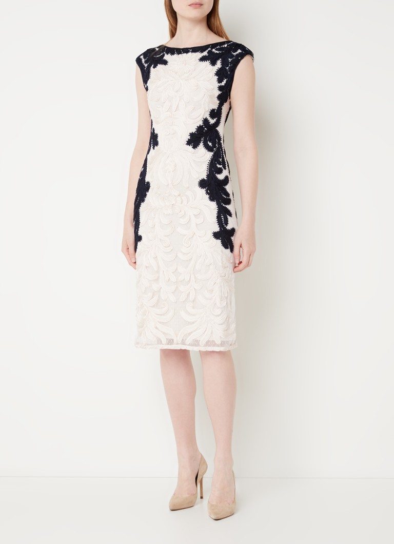 Phase Eight Salima Tapework -mekko Navy/Ivor