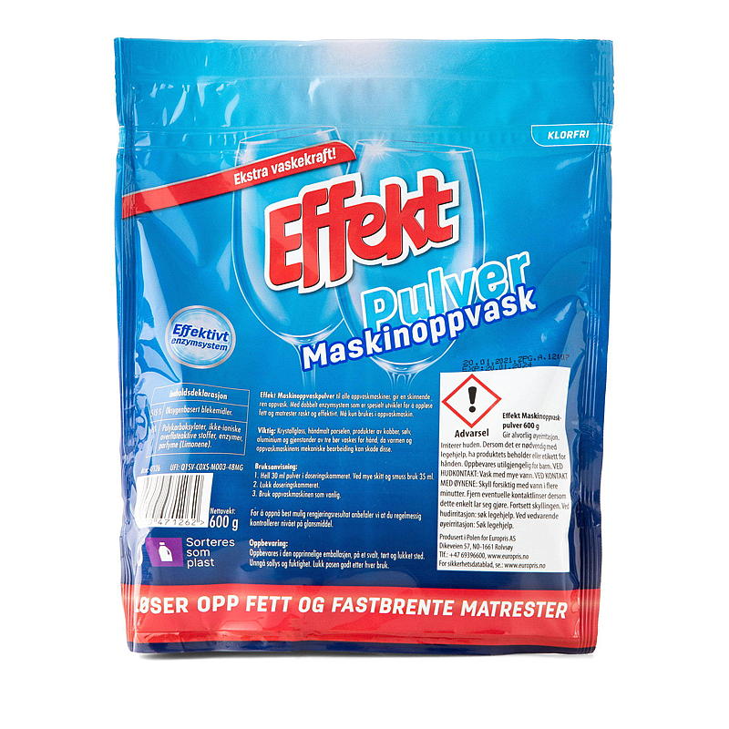 Effekt Maskinoppvask 600 g Effekt