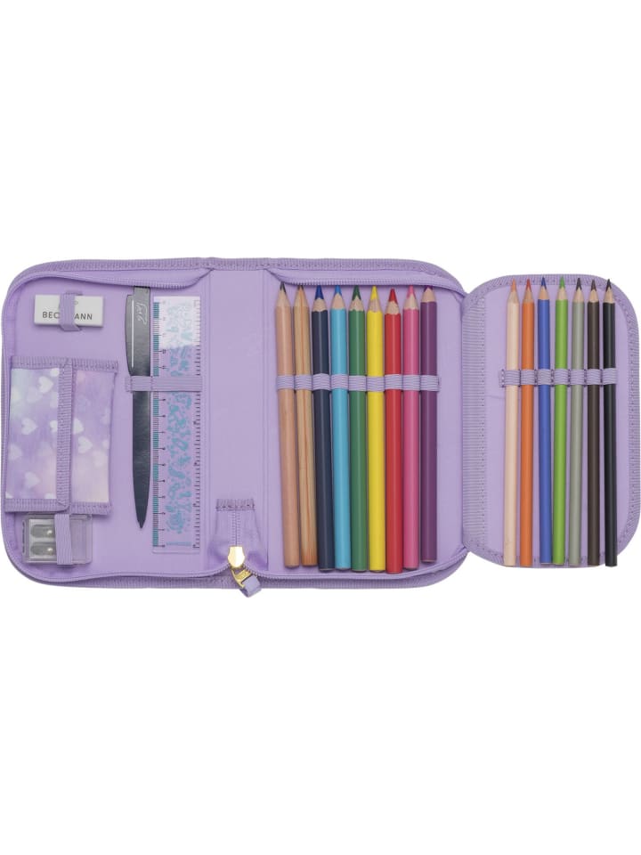 BECKMANN Federmappe mit Inhalt Unicorn Princess Purple in lila günstig kaufen onesize