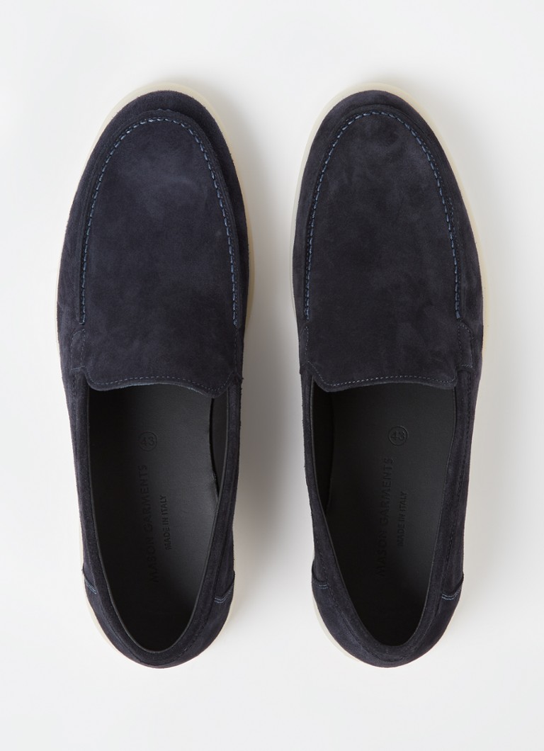 Mason Garments  Amalfi slip-on van suède