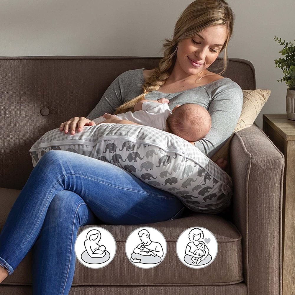 Bizaical Stillkissen Stillkissen für Babys,mit Kissenhülle,Baumwolle,abnehmbar und waschbar, 1-tlg.