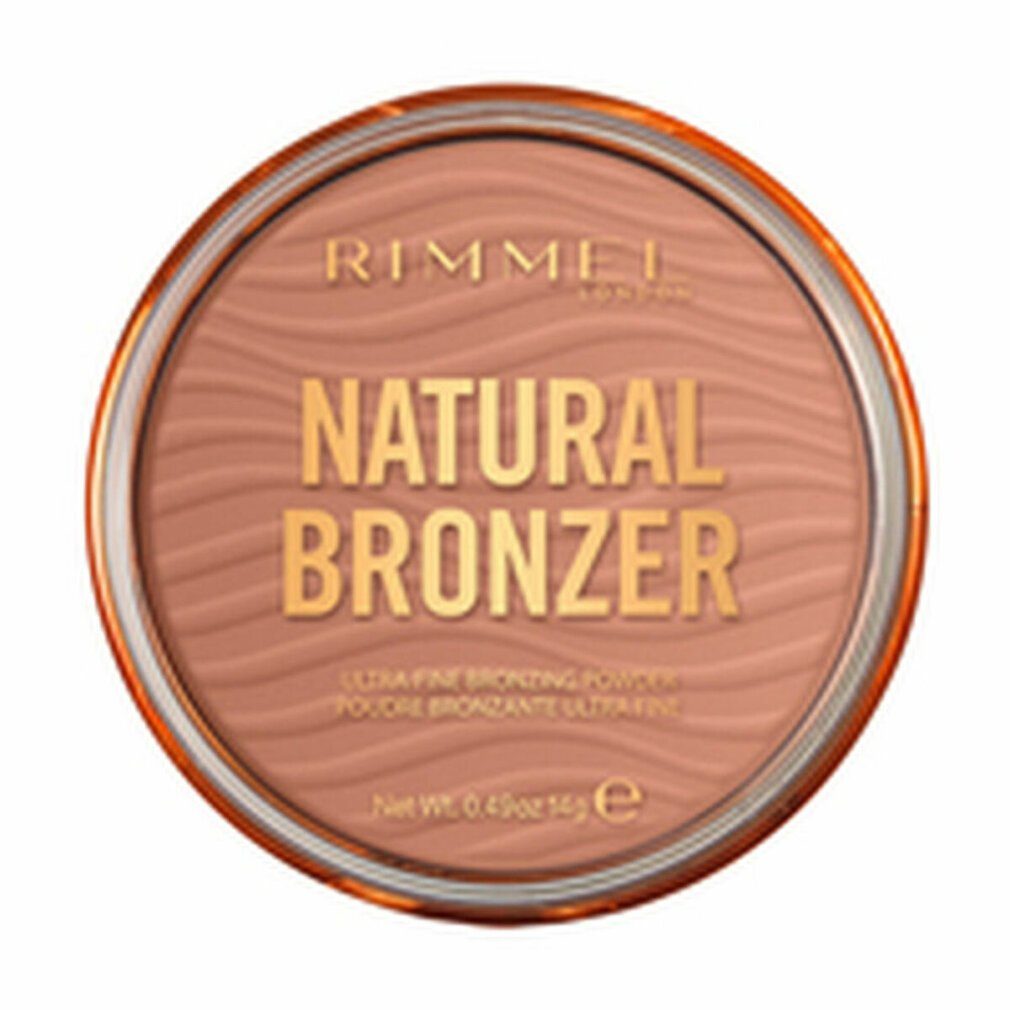Rimmel London Selbstbräunungscreme RIMMEL Natural Bronzer Gesicht Bronzer 001 Sonnenlicht 14g