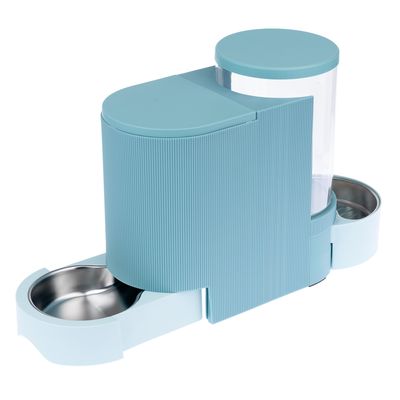 TIAKI Futter- und Wasserspender, hellblau