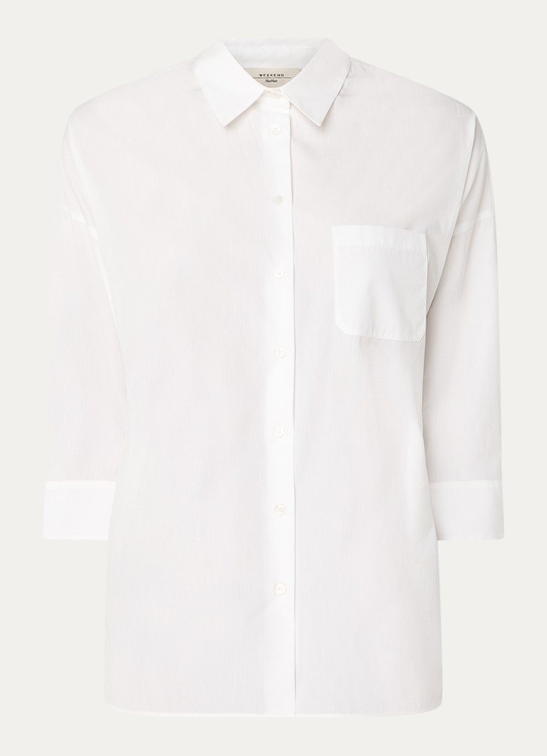 Μπλούζα MaxMara Giralda με τσέπη στο στήθος