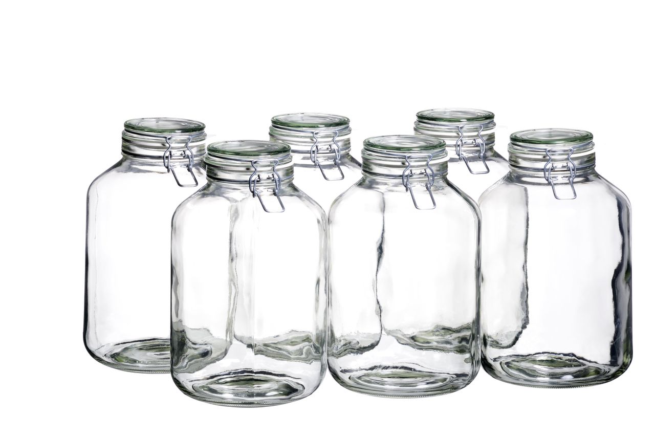 Mäser Serie Gothika, Einmachglas 4800 ml, 2er Set