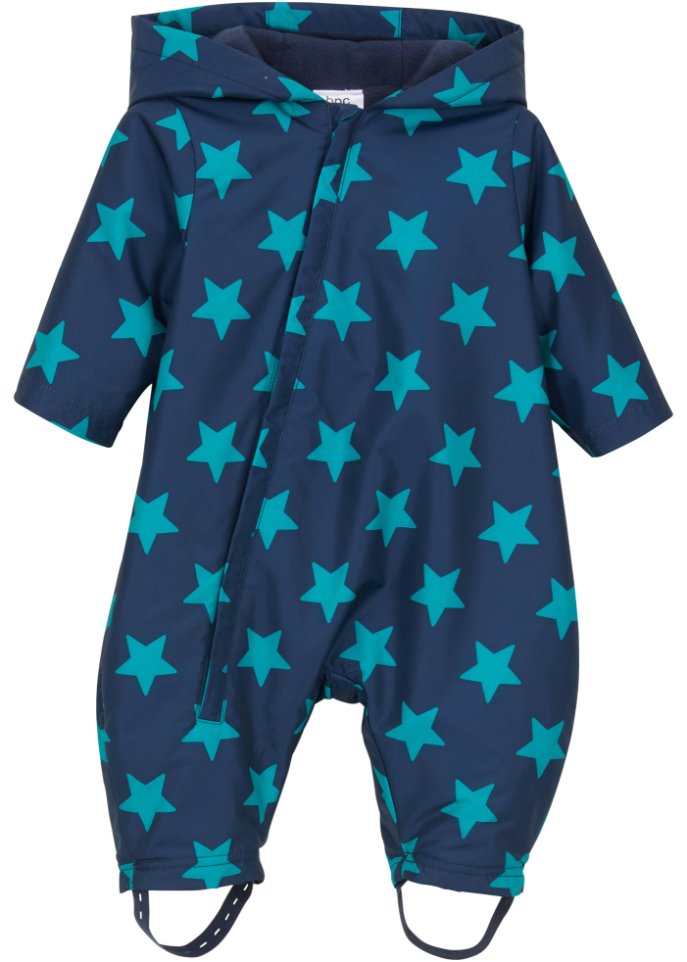 Baby Regenoverall gefüttert