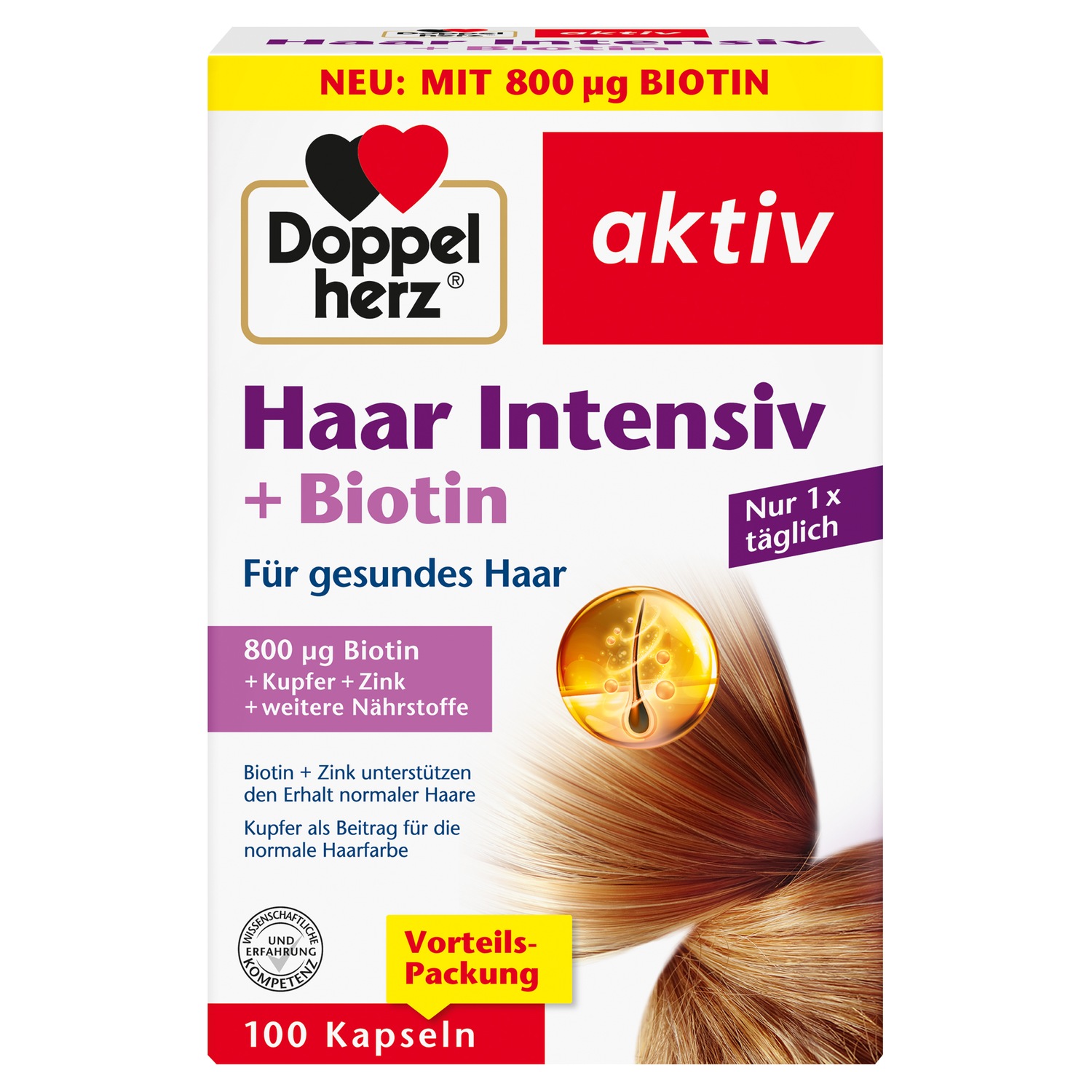 Haar Intensiv+Biotin Kapseln