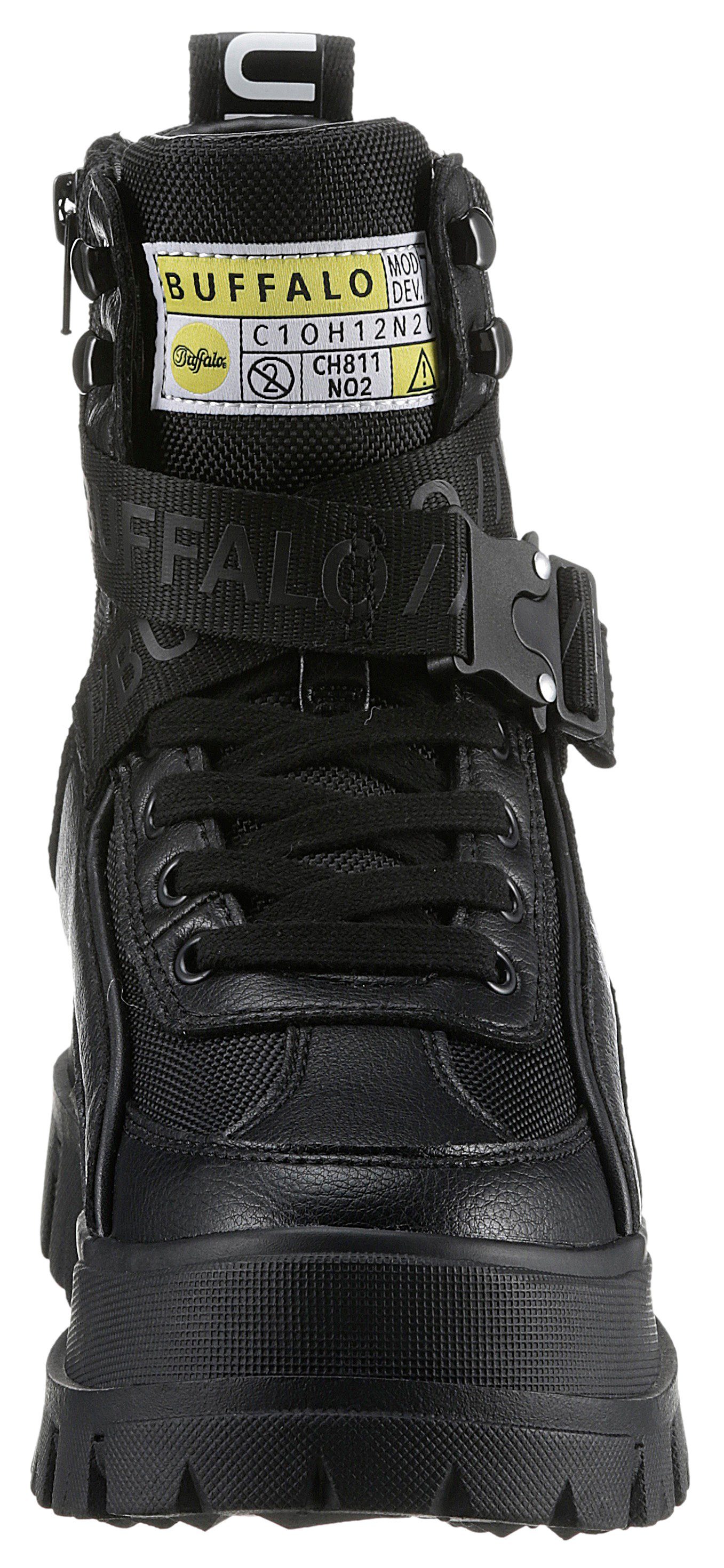 Buffalo ASPHA COM1 LACEUP MID Schnürboots mit Memory Foam Ausstattung