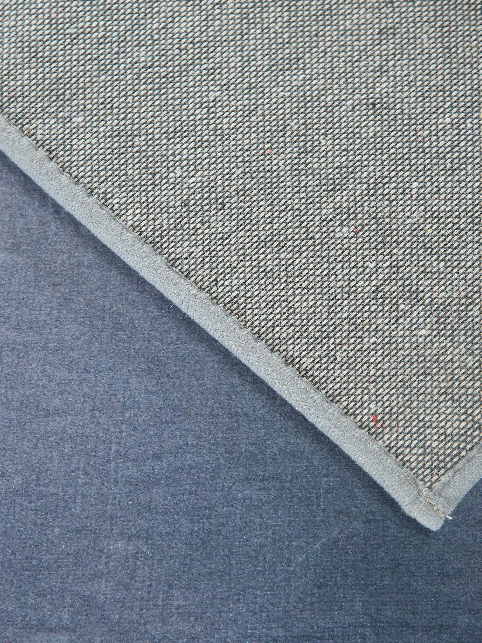 Challans Moderner Teppich, Blaugrau