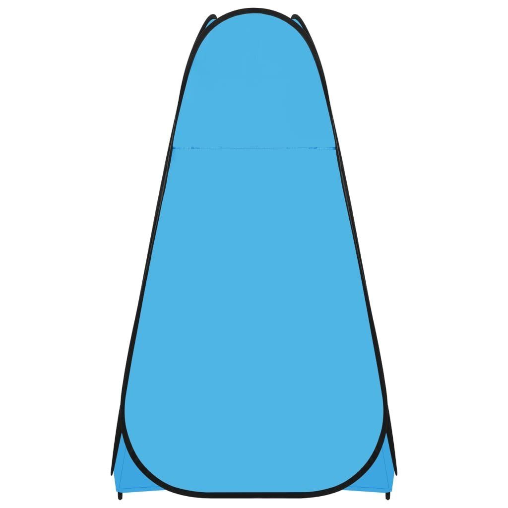 vidaXL Solardusche Pop-Up Duschzelt Blau