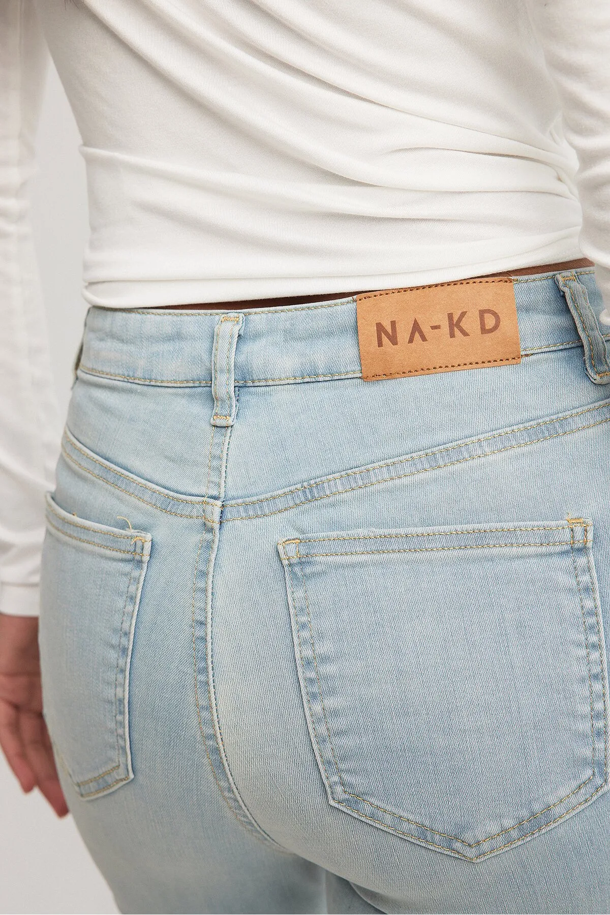 NA-KD  Jeans - Blau - Skinny