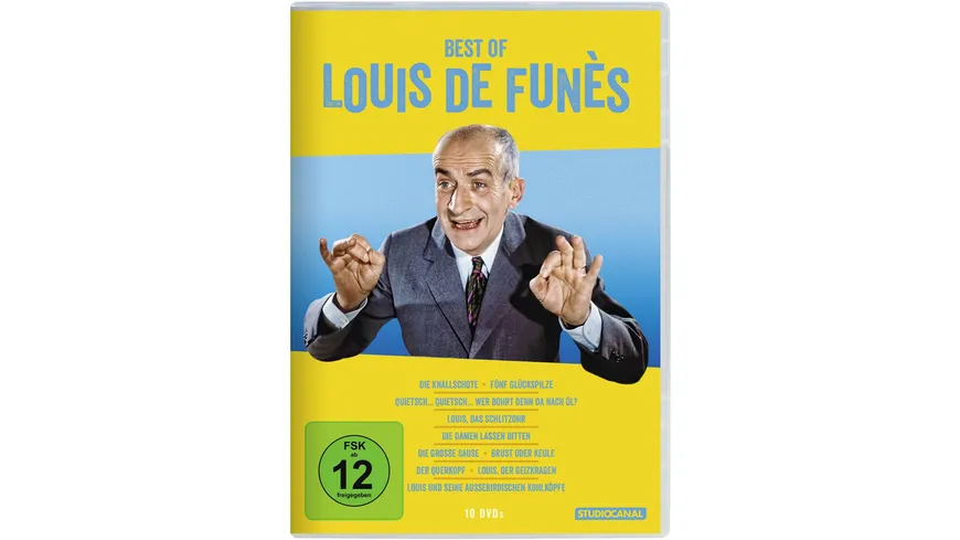 Best of Louis de Funes  [10 DVDs]
