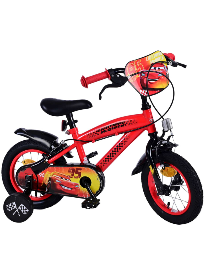 Volare Kinderfahrrad Disney Cars für Jungen 12 Zoll Kinderrad Autos 3 Jahre günstig kaufen onesize
