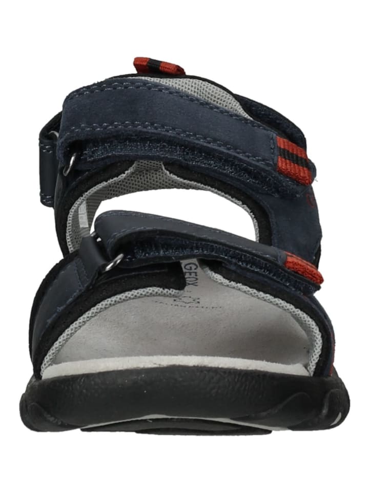 Geox Sandalen in Navy/Rot günstig kaufen