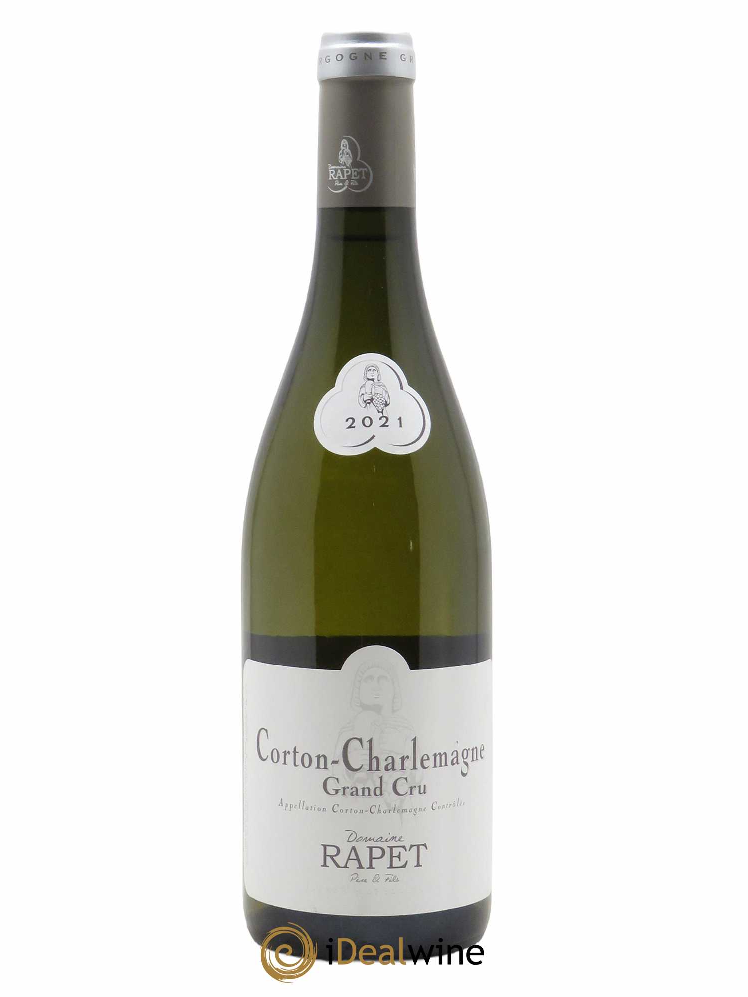 Corton-Charlemagne Grand Cru Rapet Père & Fils  2021 - Lot de 1 Bouteille