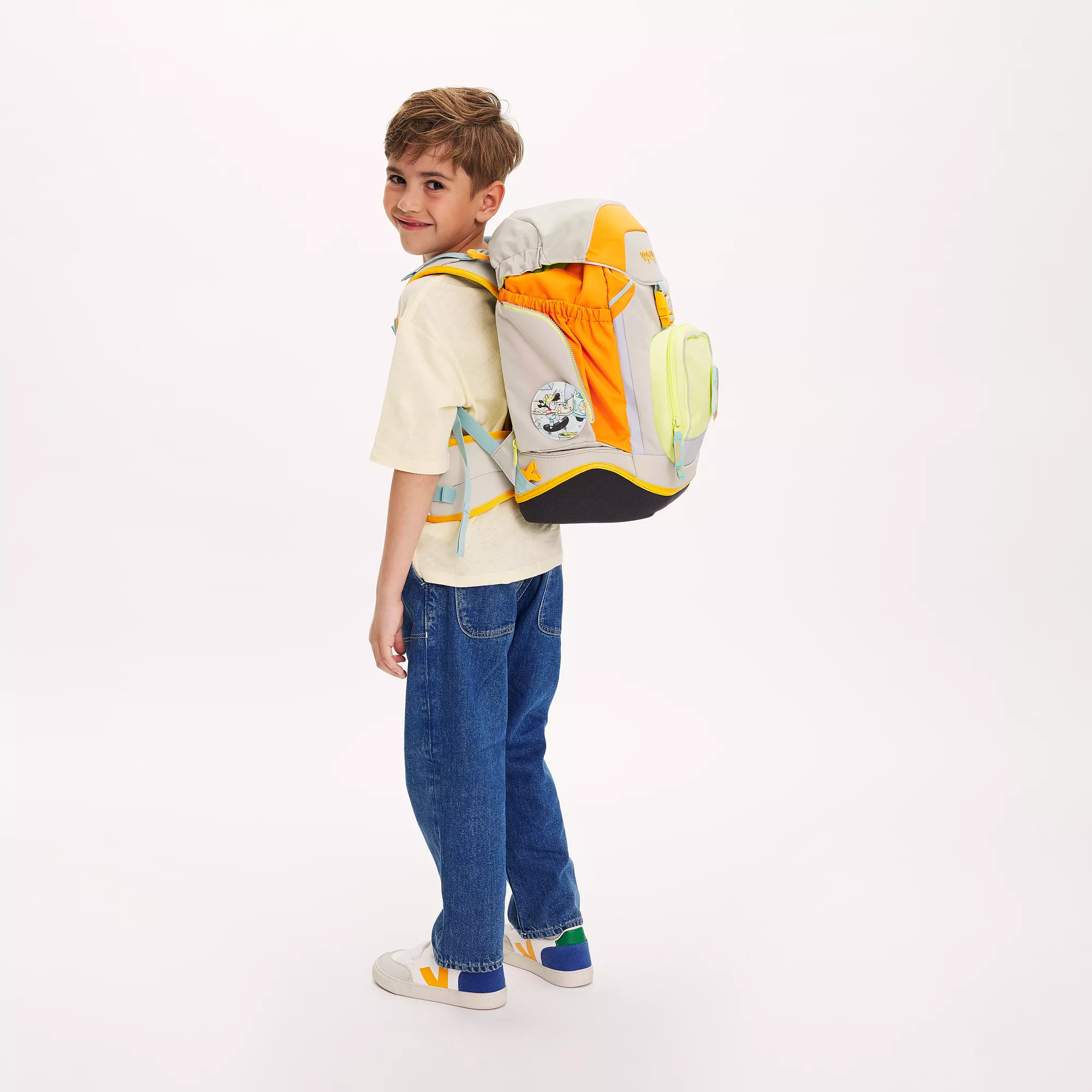 Ergobag Schulrucksack-set Stadtbärwohner