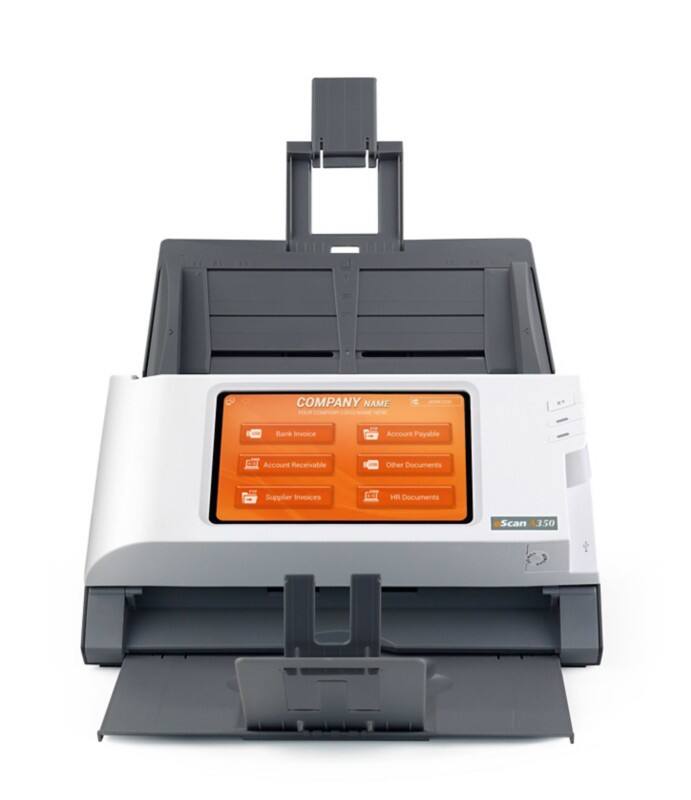 Plustek Scanner Escan A350 302 Netzwerkfähig Schwarz, Weiß 1 X A4 600 X 600 Dpi Wlan