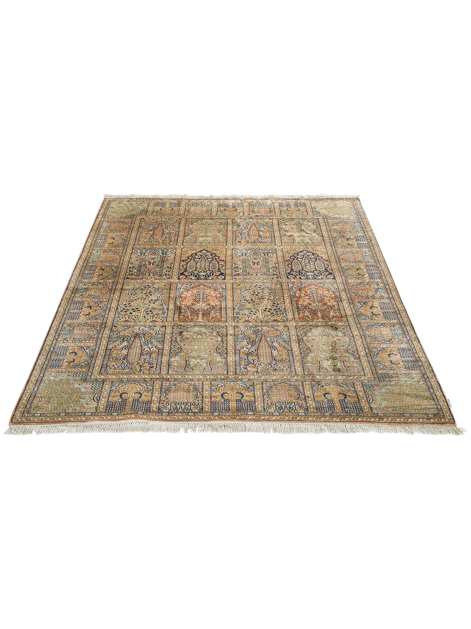 Kaschmir Seide 18/18 ca. 157 x 214 cm, Unikat / Einzelstück