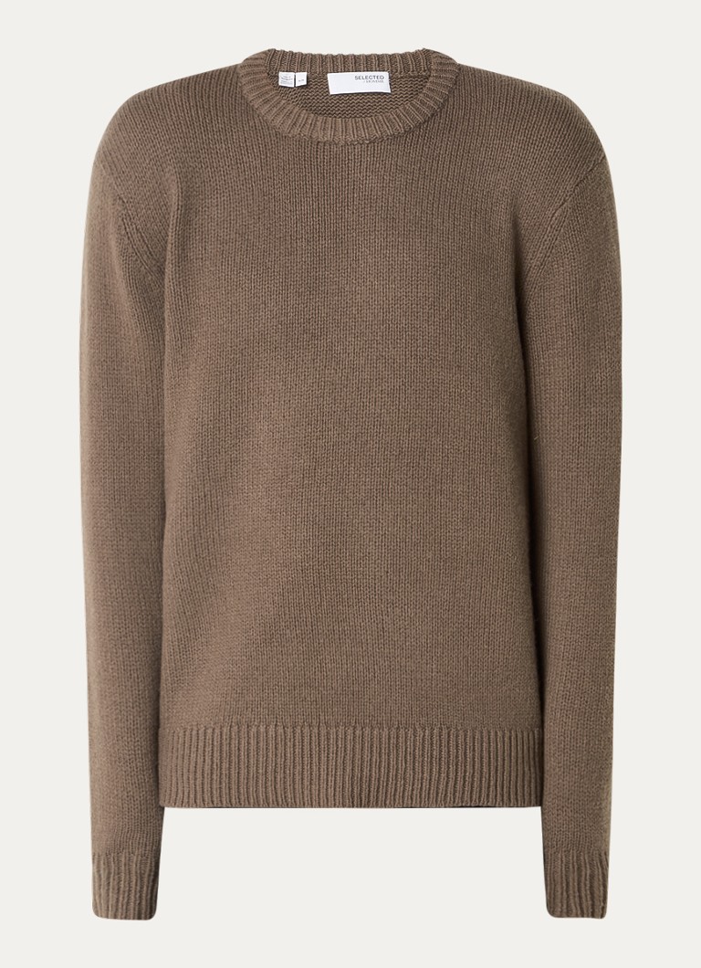 Jemně pletený svetr Selected Homme Cody ze směsi vlny