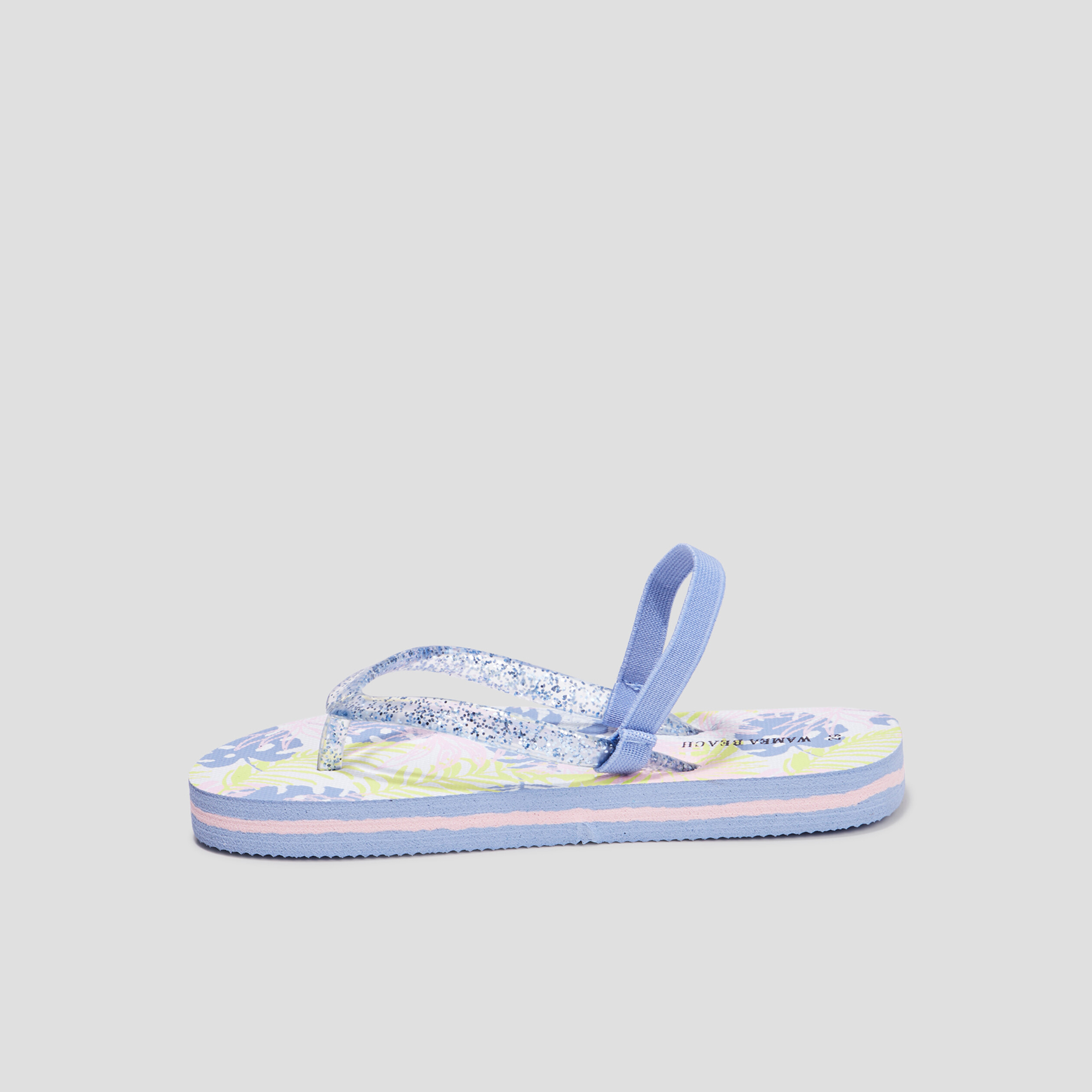 Tongs détails pailletés Wamea Beach multicolore fille | La Halle