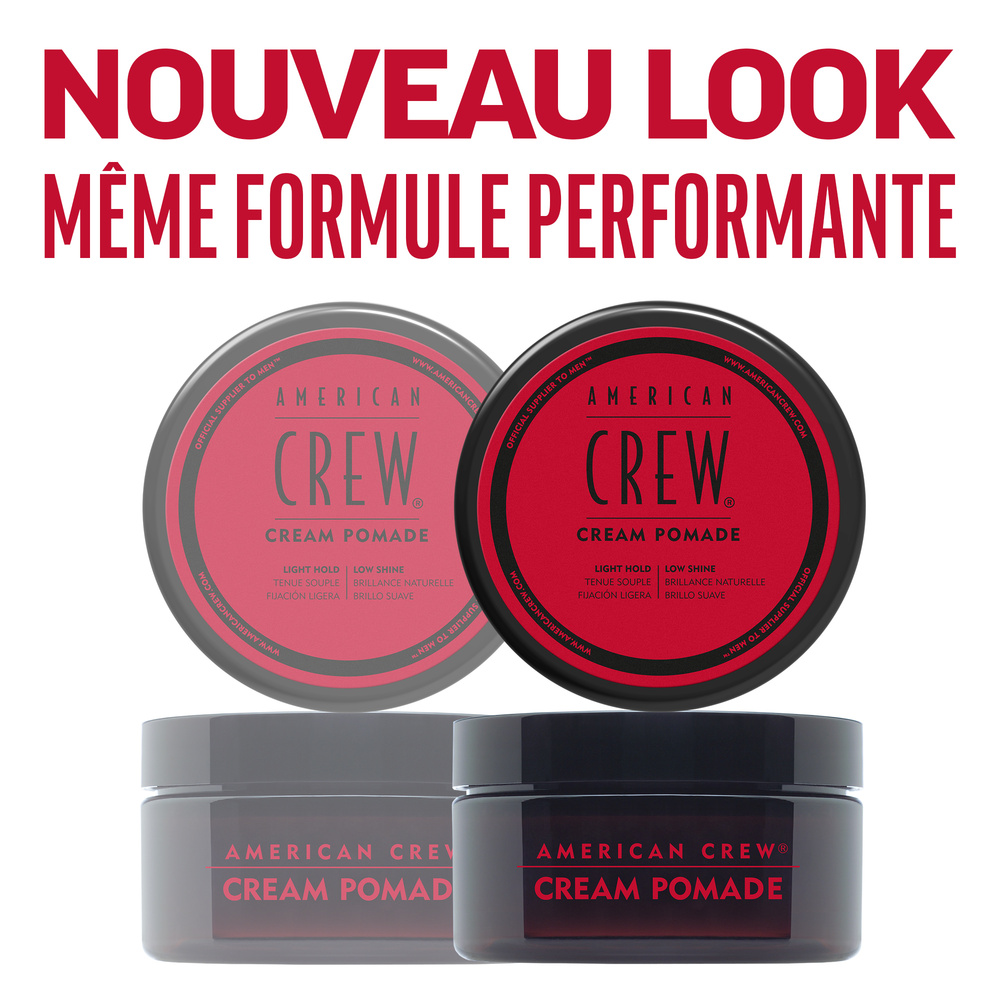 american crew Cire Cheveux, Finition Souple, Brillance Élevée Crème de coiffage