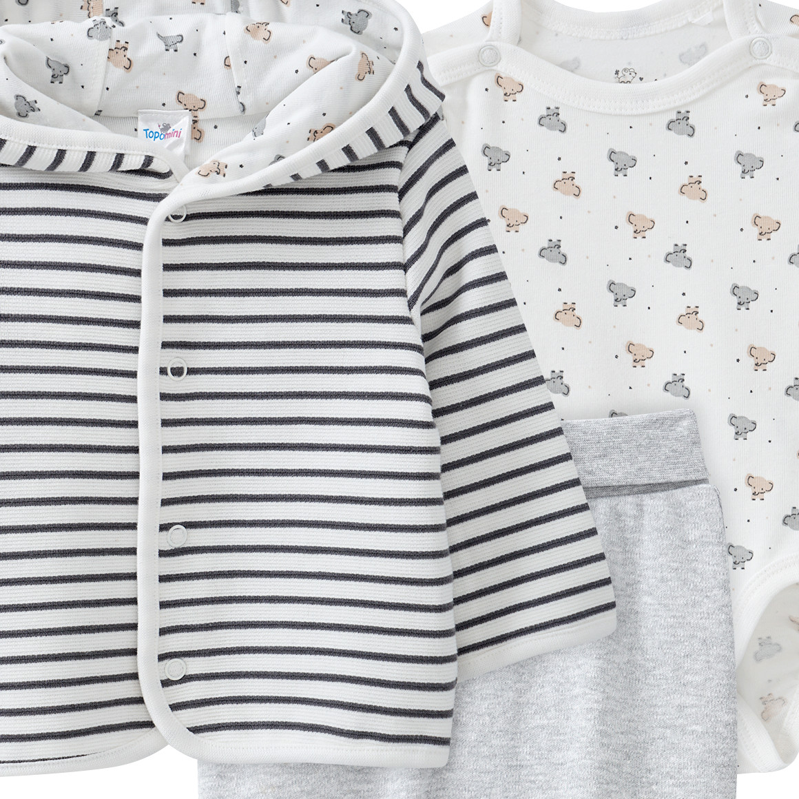Baby Body, Hose und Jacke