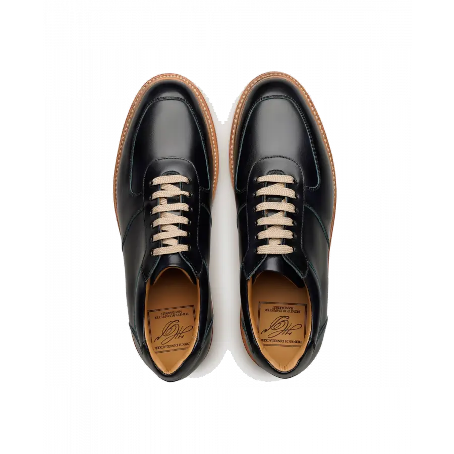Heinrich Dinkelacker - Sneaker low LONDON TC Kalbsleder - blau