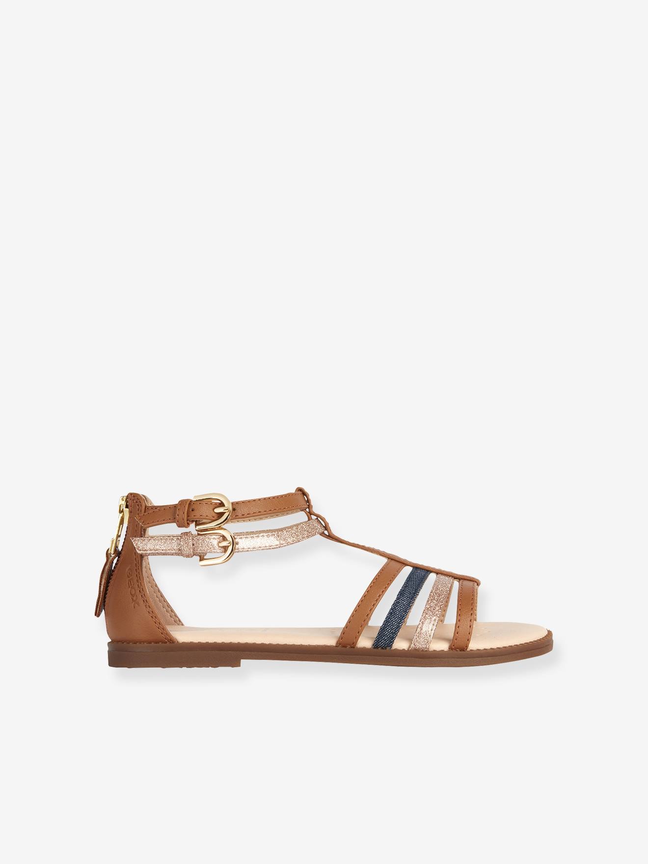 Geox Mädchen Sandalen KARLY GIRL GEOX - braun