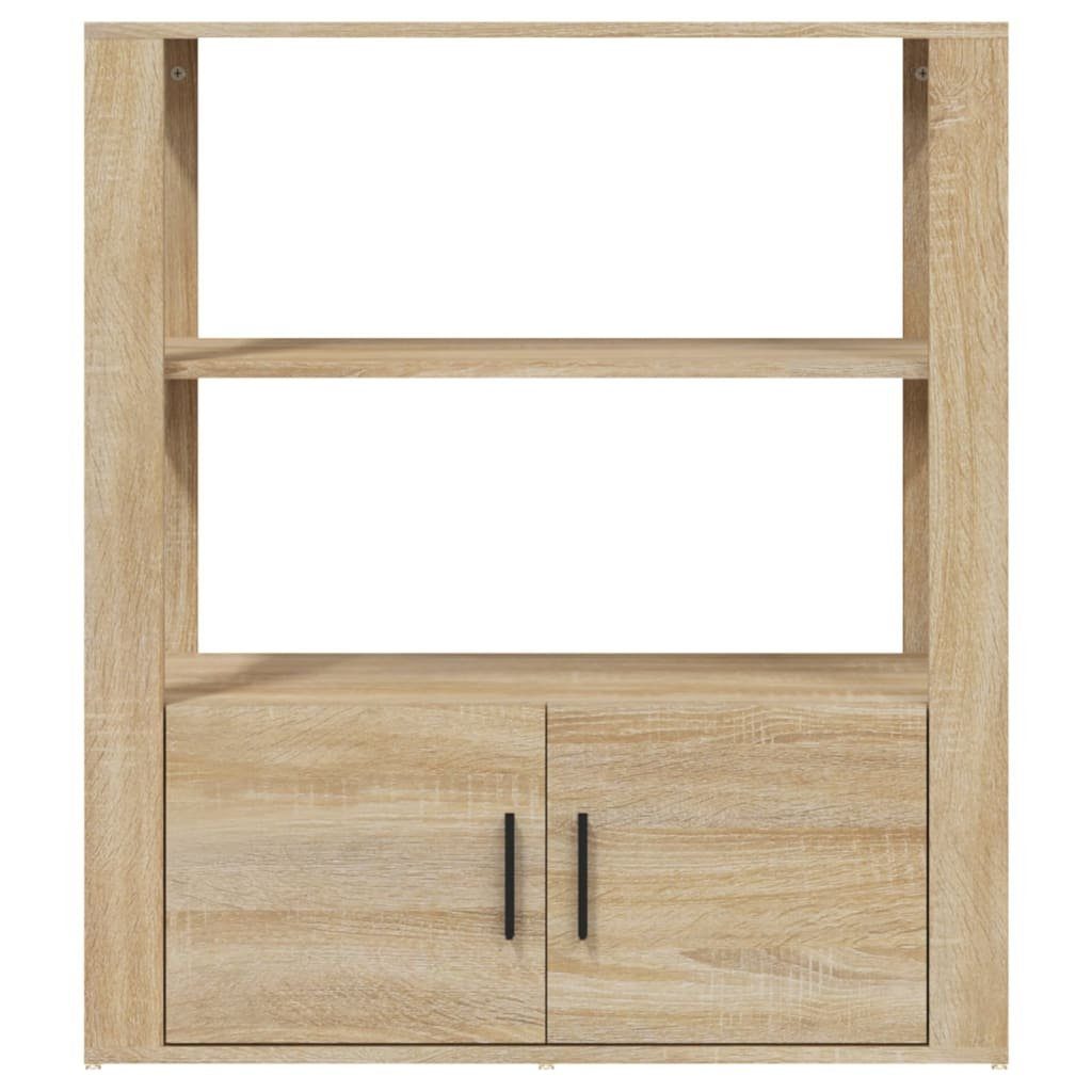 vidaXL Sideboard Sideboard Sonoma-Eiche 80x30x90 cm Holzwerkstoff (1 St)