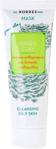 KORRES Green Clay Oily Skin Gesichtsmaske