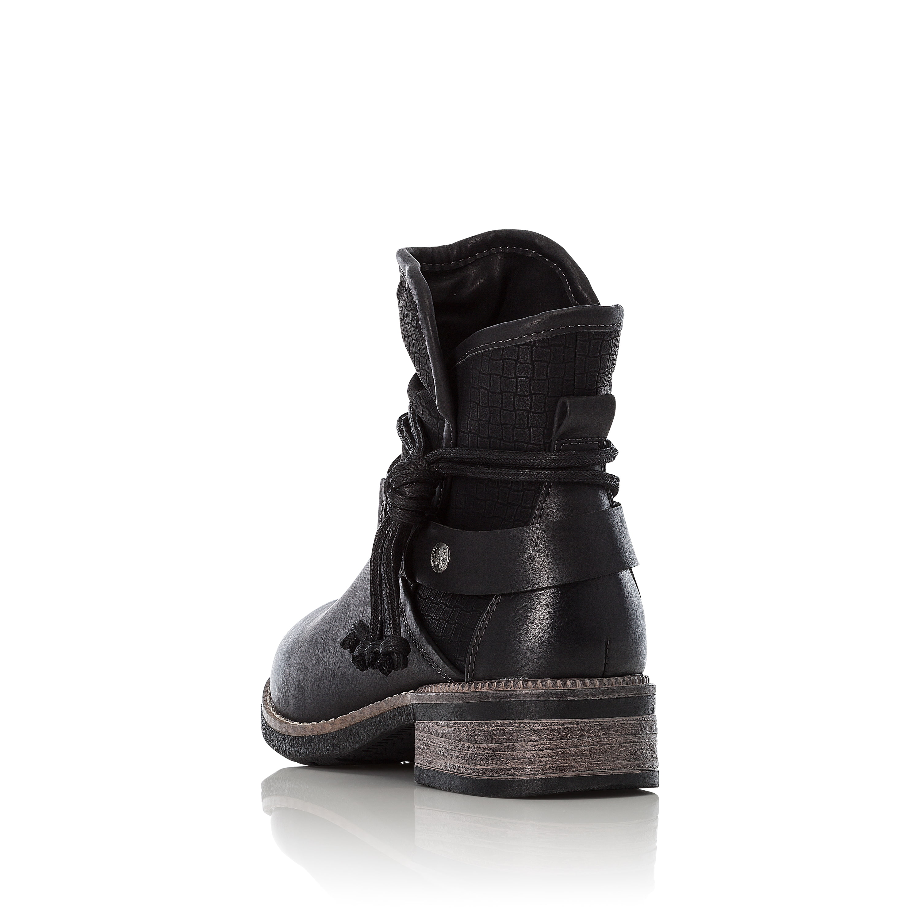 Rieker Damen Kurzstiefel nachtschwarz
