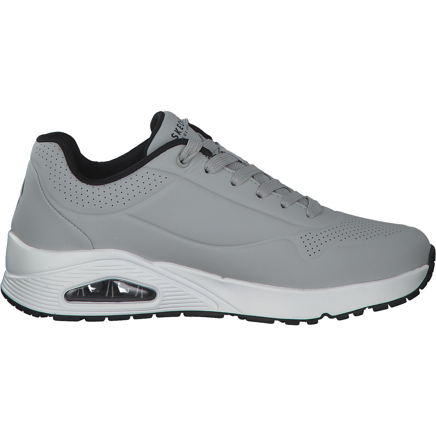 Skechers 52458, Sneakers Low, Herren, Grau
