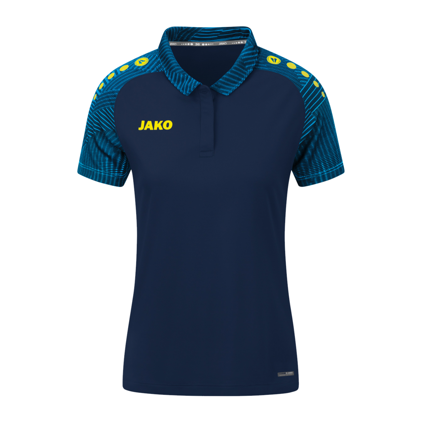 JAKO Performance Poloshirt Damen Blau Blau F908