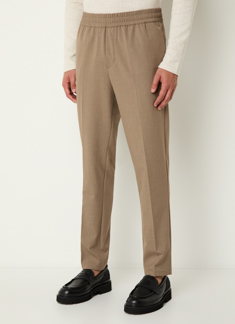 SAMSØE Pantaloni SAMSØE Sasmithy slim fit cu șnur și buzunare cusute