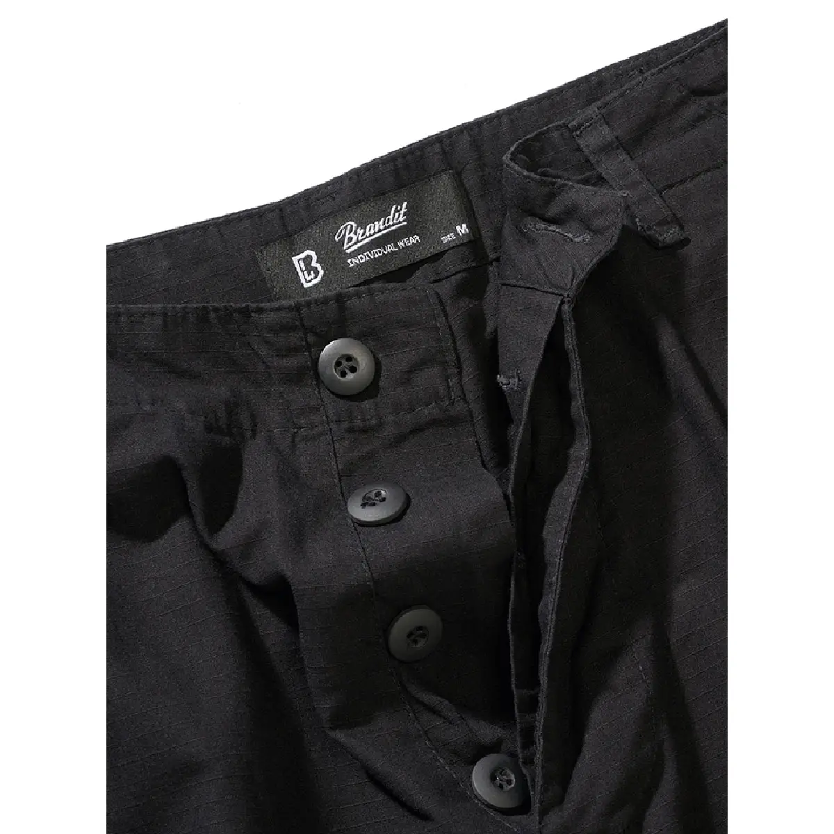 Security Ripstop Shorts schwarz
