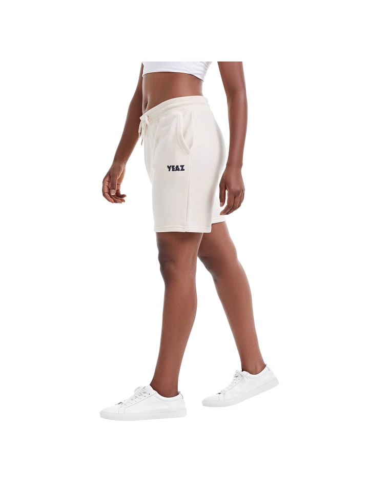 YEAZ CHAX Shorts in weiß günstig kaufen