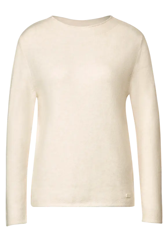 Street One Pullover in Melange Optik