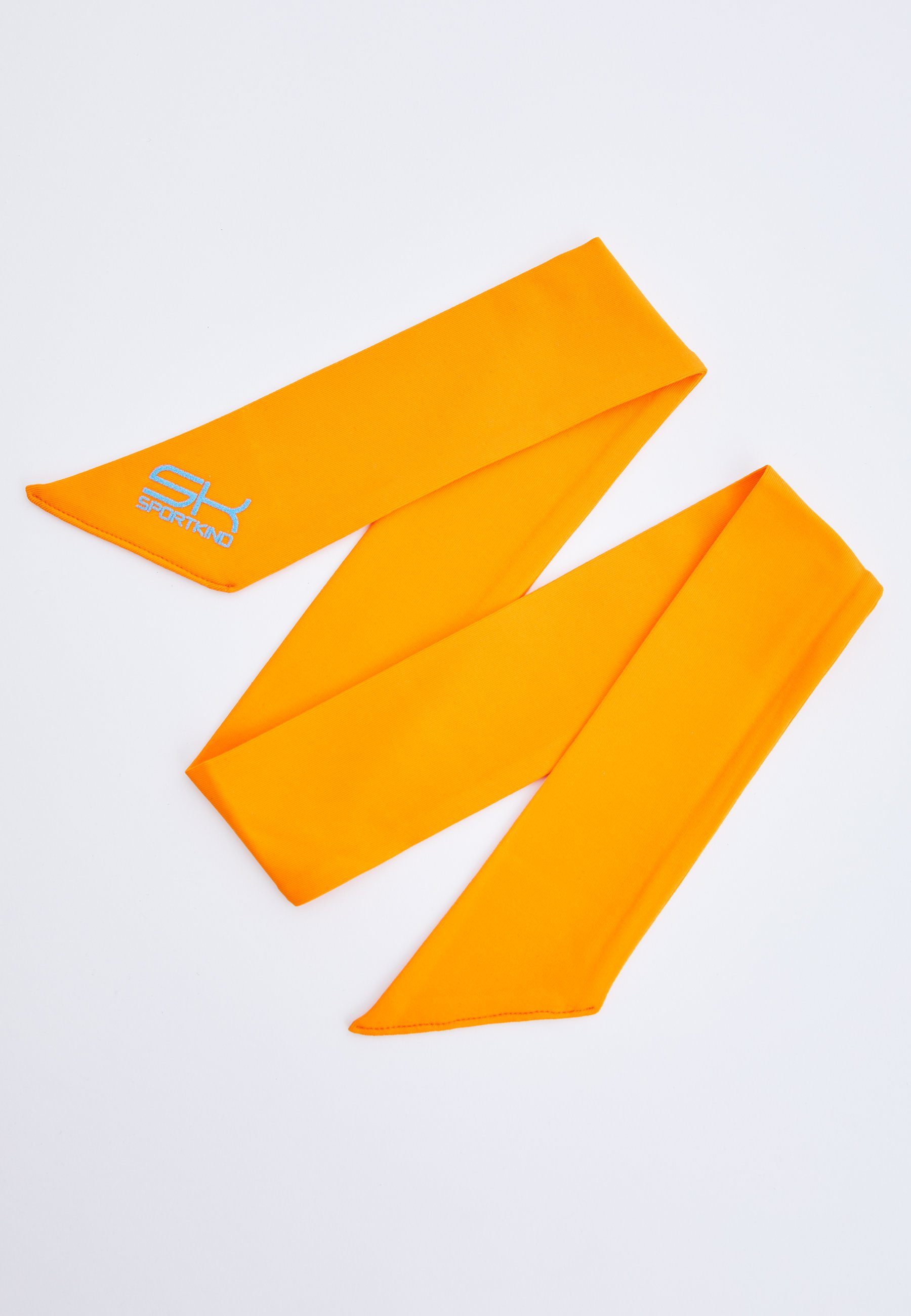 SPORTKIND Schweißband Tennis Stirnband Schweißband, unisex Kinder & Erwachsene, orange