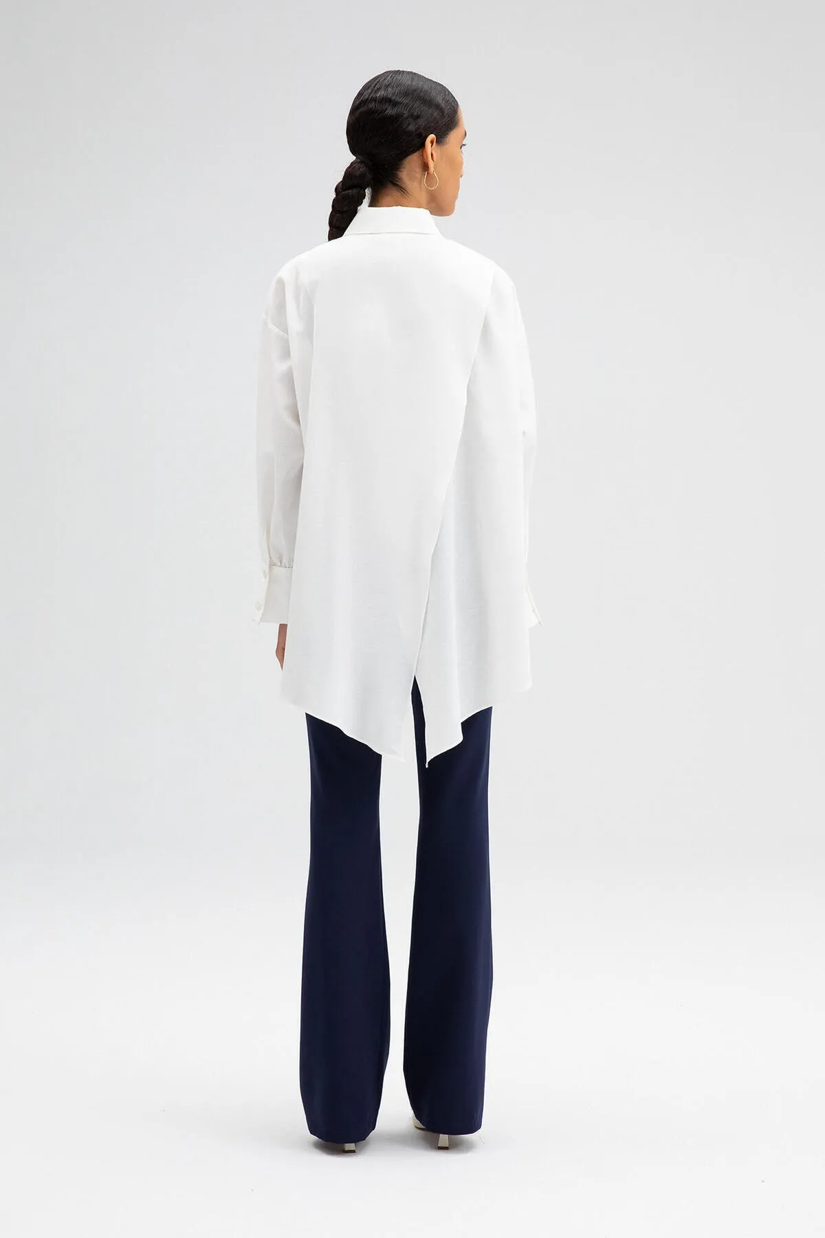 Touché Privé  Tunika - Ecru - Regular Fit