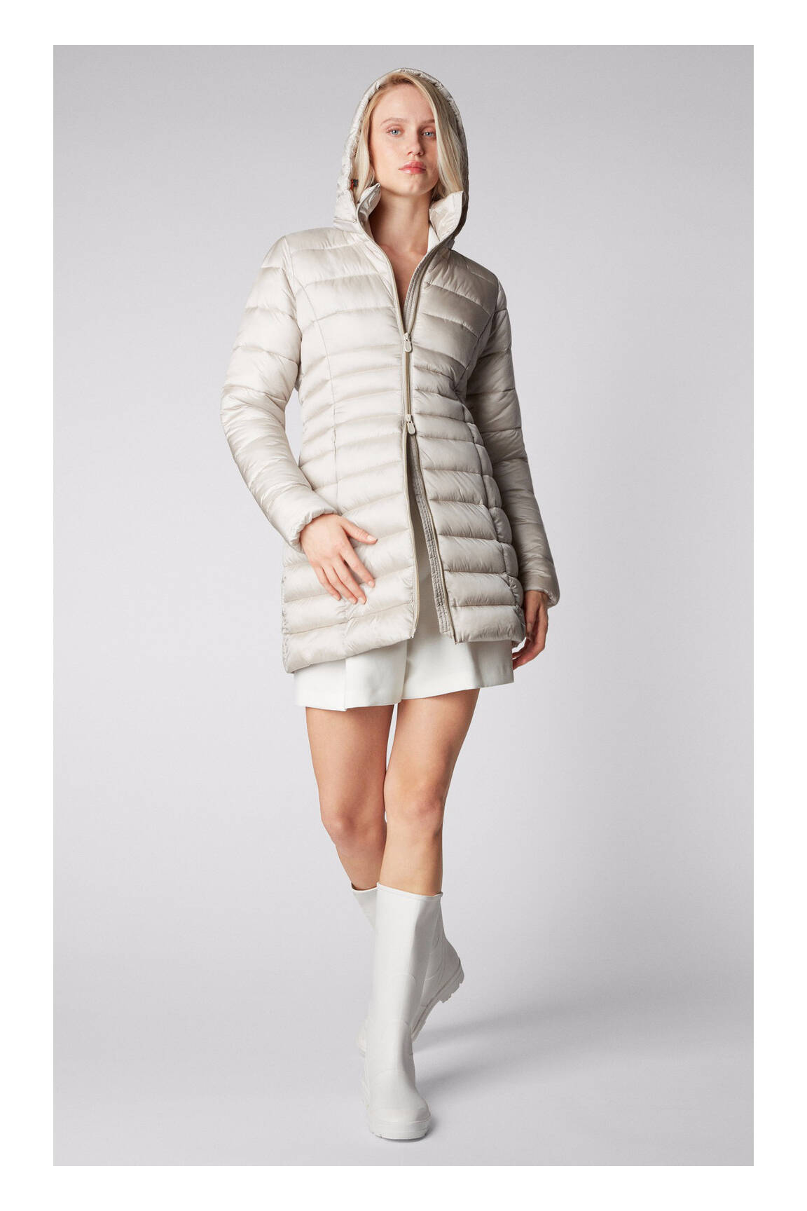 Save The Duck Doudounes Femme couleur beige