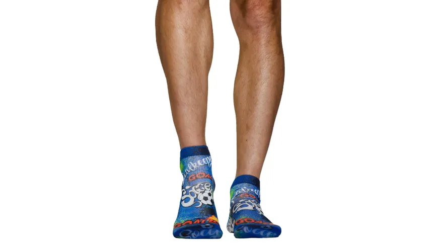 wigglesteps Herren Socken FUSSBALL Jeans