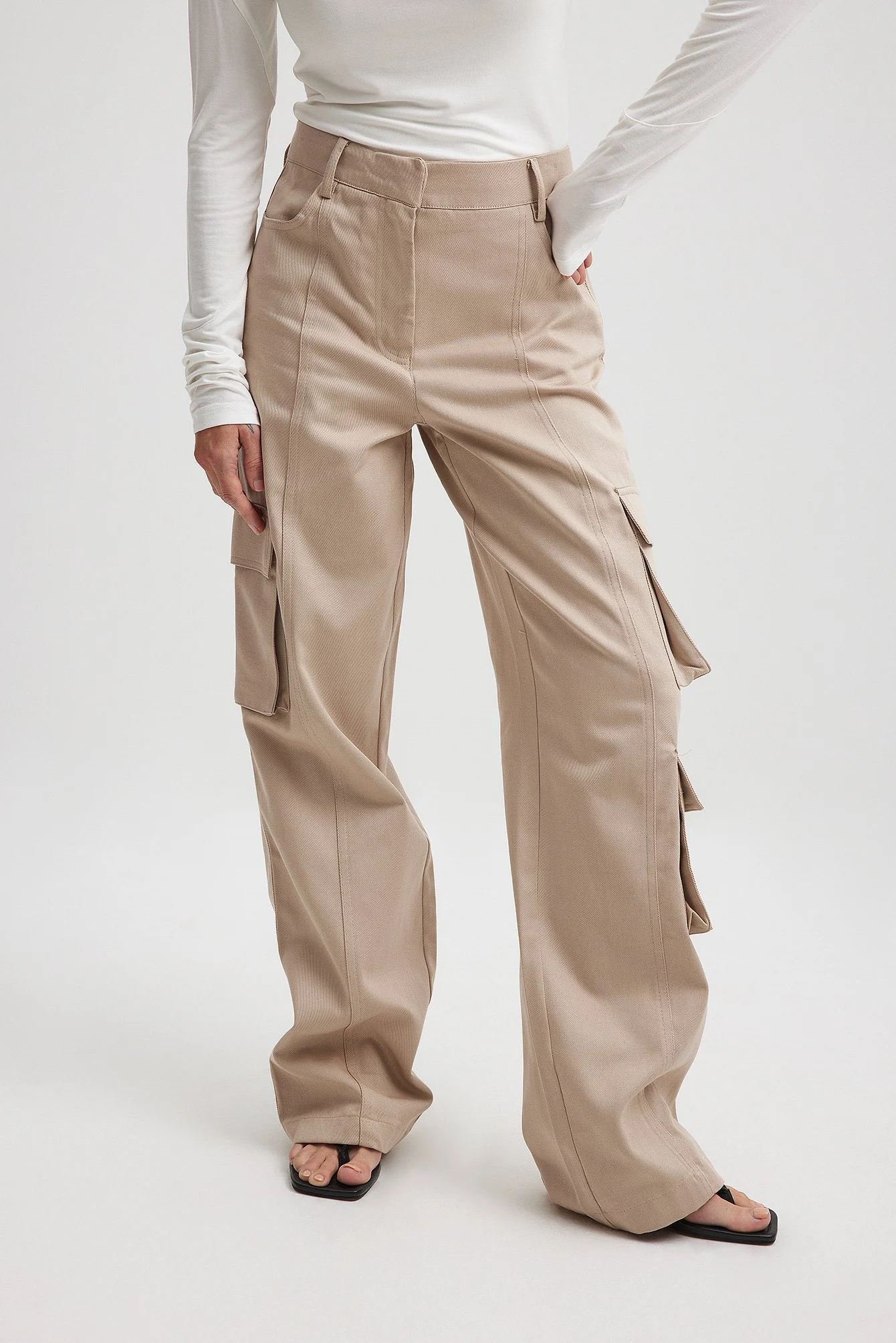 Cargohose mit Nahtverlaufdetail