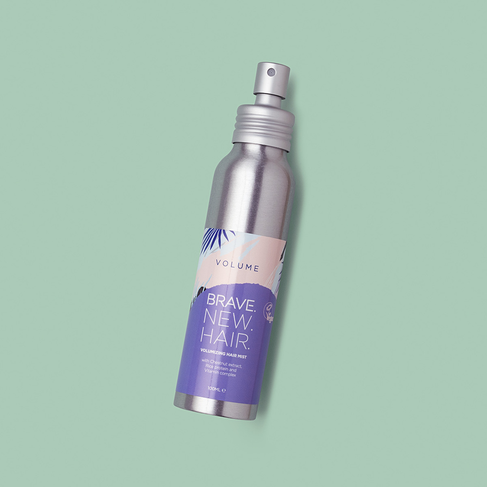 brave new hair Volume Spray volumateur pour des cheveux épaisavec un volume instantané