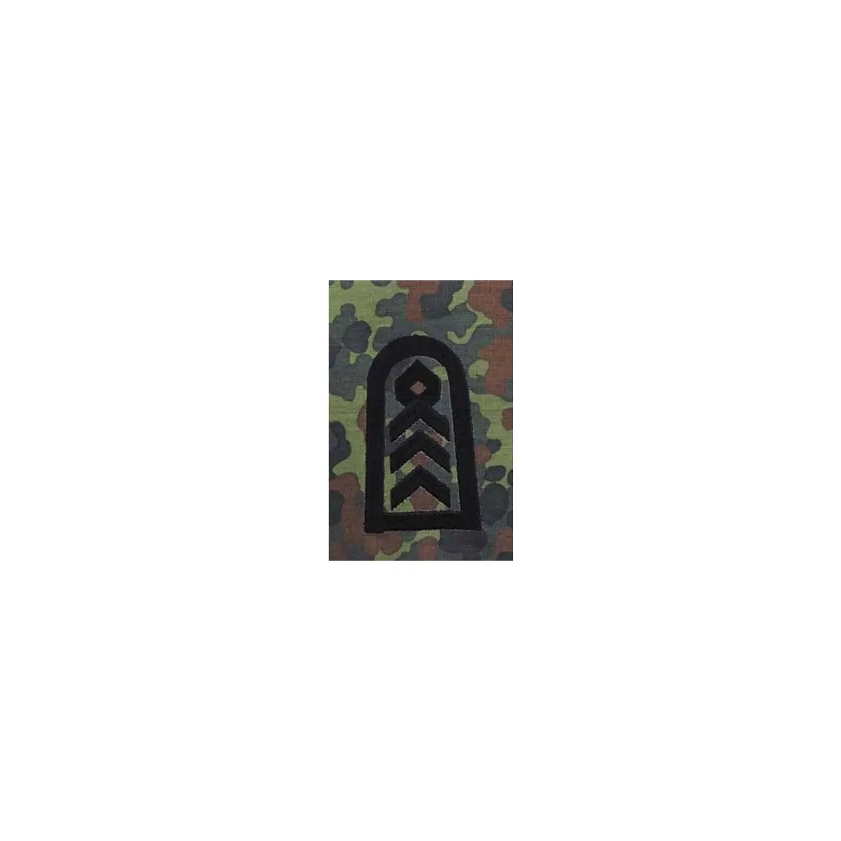 BW Rangabzeichen flecktarn/schwarz Oberstabsfeldwebel